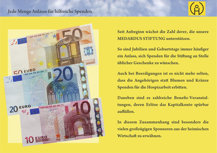 Spenden und Aktionen